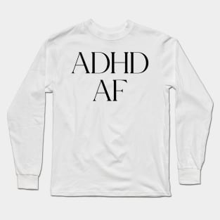 adhd classy design Long Sleeve T-Shirt